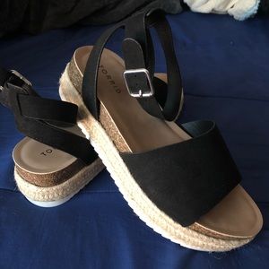 TORRID Platform Espadrilles Size 8.5 Women’s Wide
